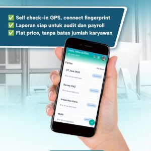 Aplikasi absensi online berbasis GPS dari HR Desk