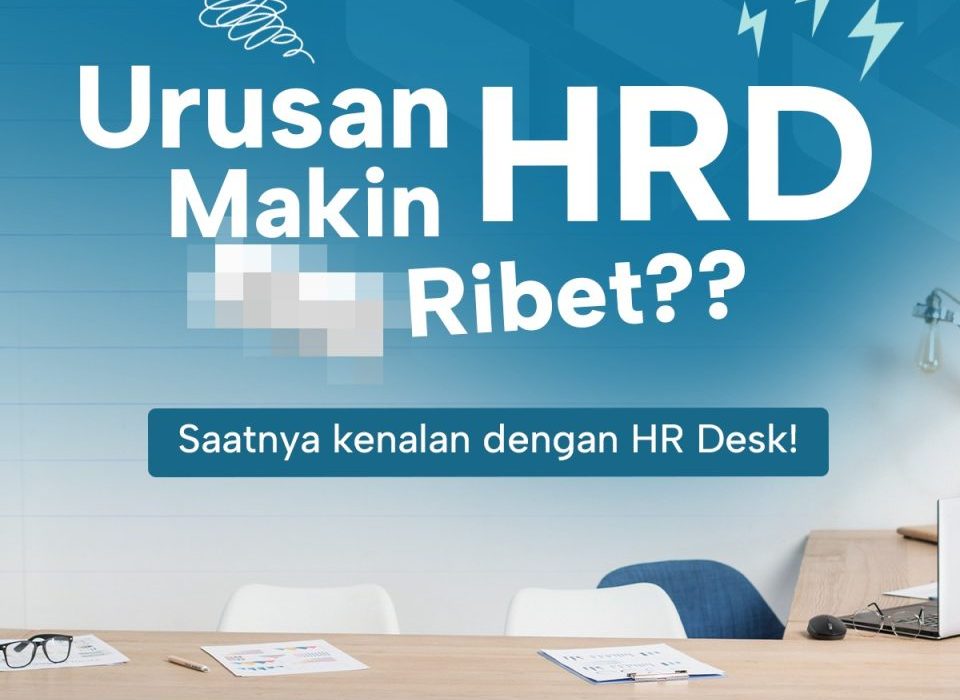 Dashboard aplikasi HRIS dengan fitur lengkap