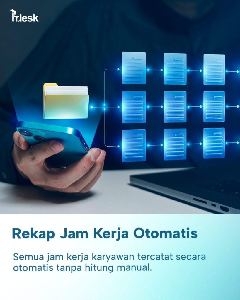 Ilustrasi proses payroll manual lewat Excel yang rentan error dan bikin stres