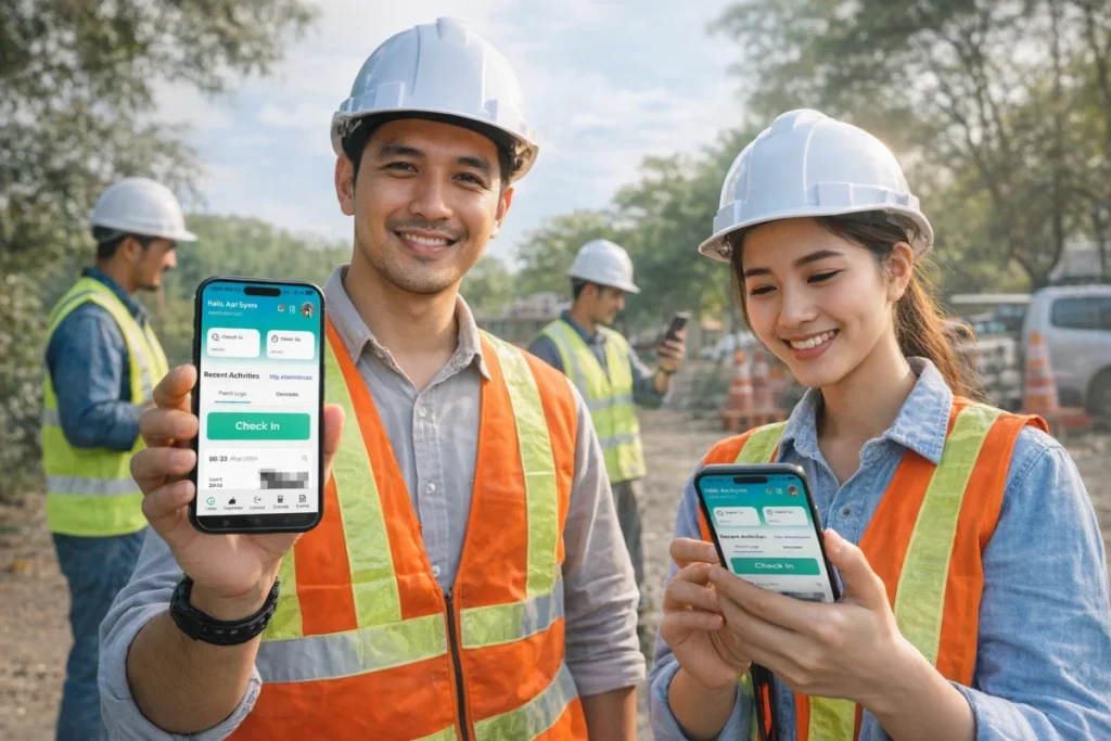 absensi tim lapangan