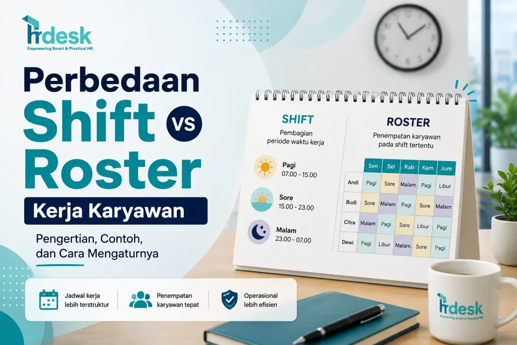 perbedaan shift roster
