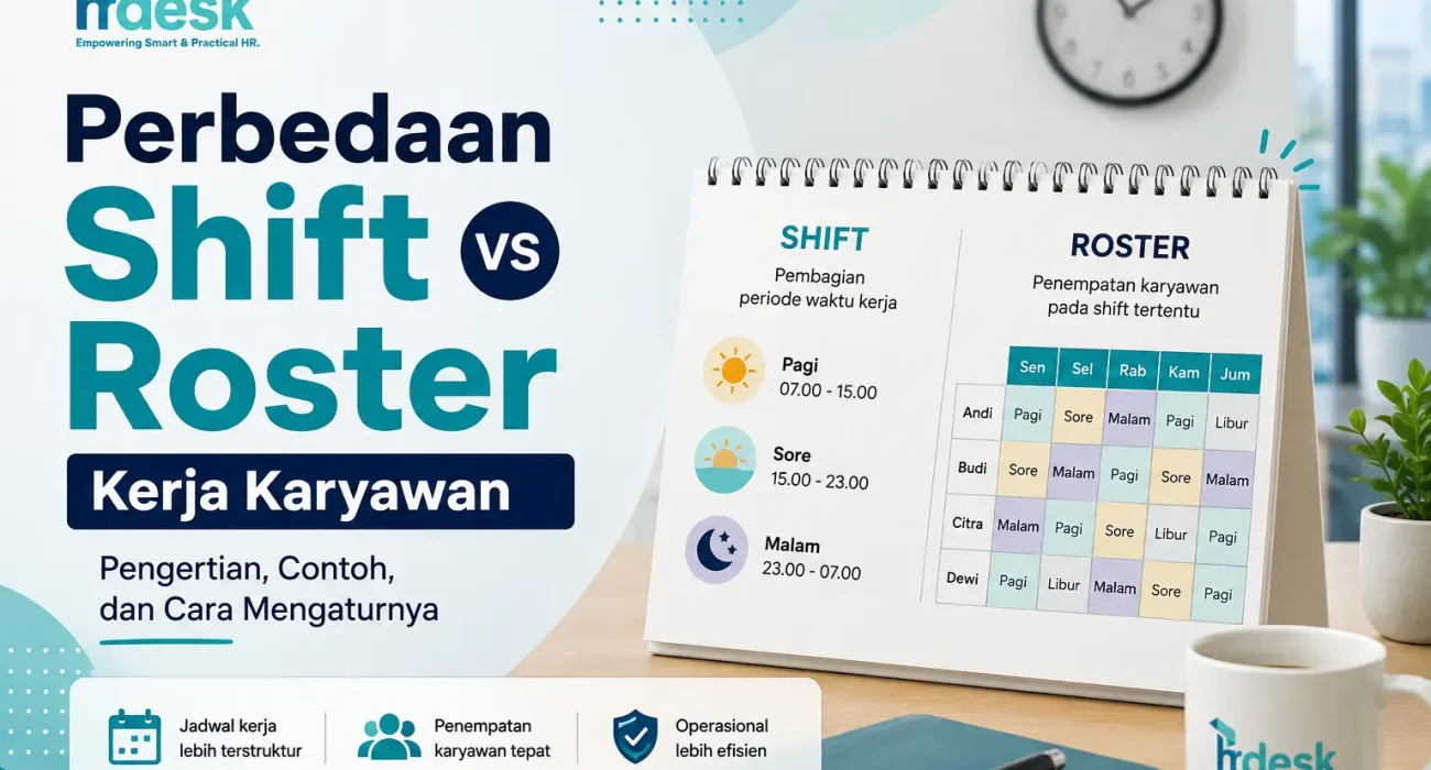perbedaan shift roster