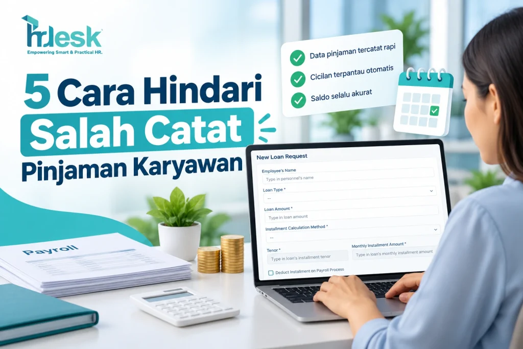 kesalahan pencatatan pinjaman